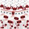 Big Dot of Happiness Jolly Santa Claus - Christmas Party Supplies Decoration Kit - Decor Galore Party Pack - 51 Pieces